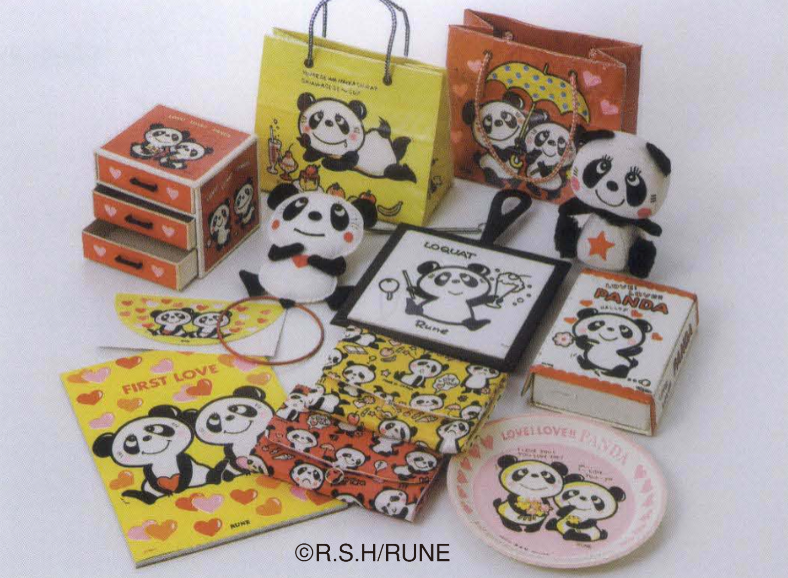 さまざまなルネパンダ商品