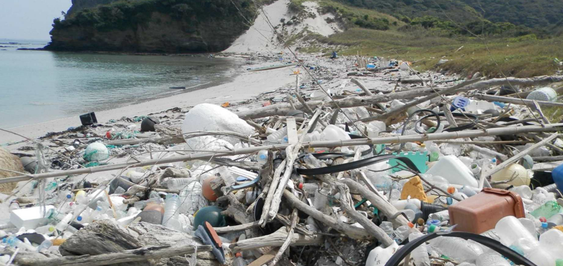 対馬市に漂着する海洋プラスチック