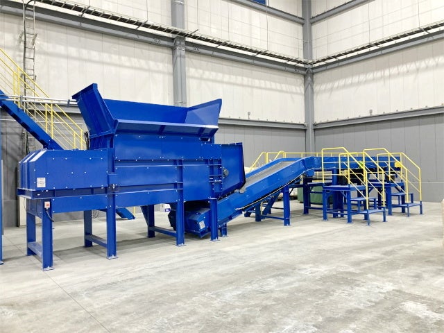 電子廃棄物専用ライン（選別工程ライン）