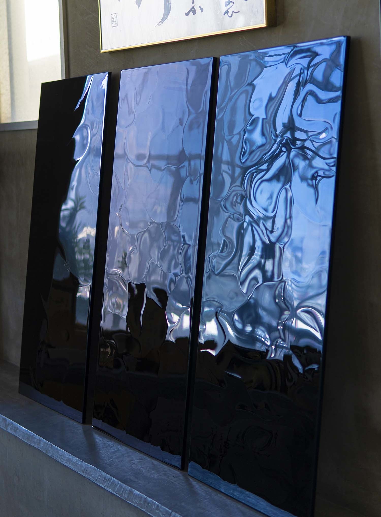 新商品】上質で新しい空間意匠を創造する、美しい光干渉3Dステンレス