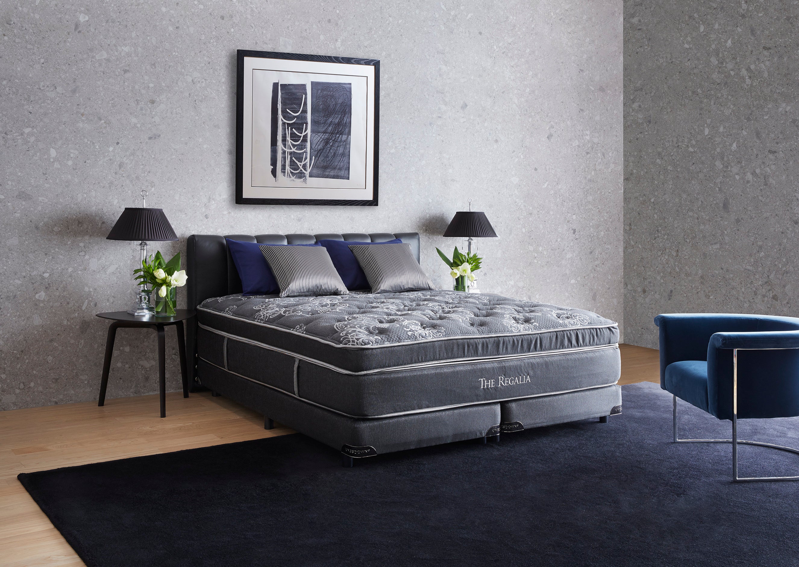 「ザ・レガリア」マットレス＆ボトム ※ベッドパッド、羽毛布団は「ザ・レガリア」と同アイテムです。