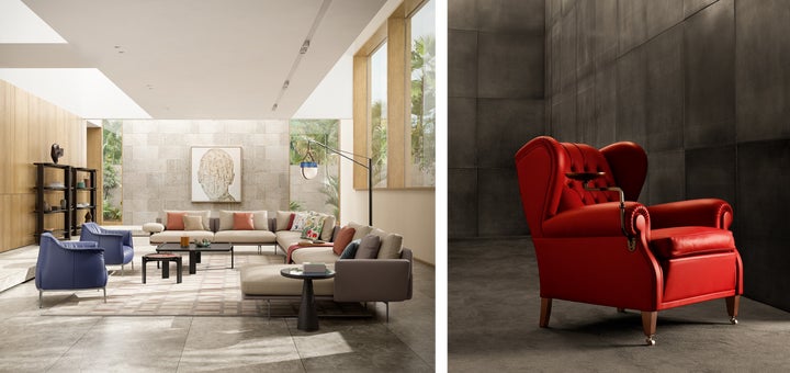 イタリアの名門ラグジュアリーファニチャーブランド 「ポルトローナ イタリアの名門ラグジュアリーファニチャーブランド 「ポルトローナ