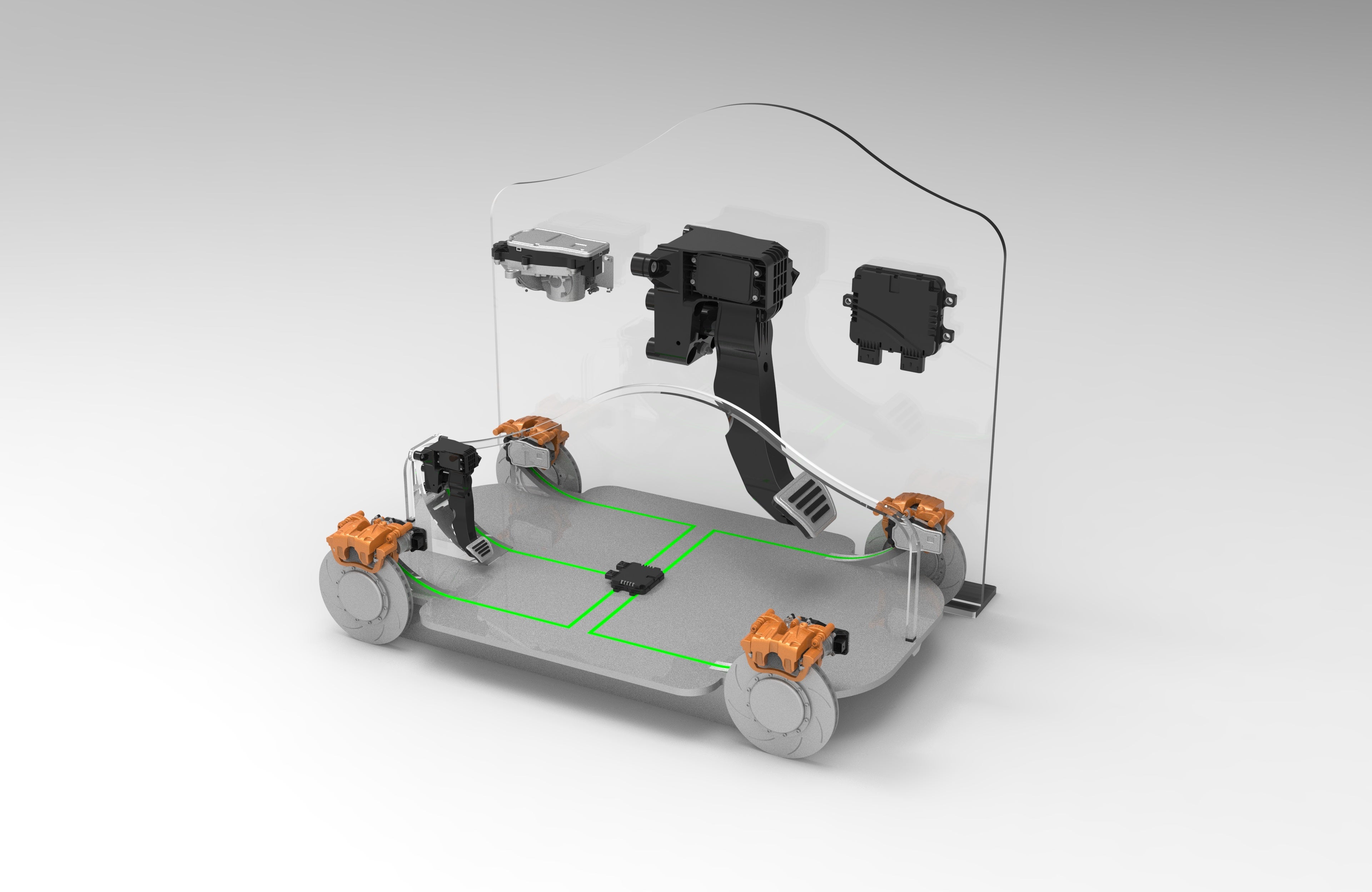 BASF、Chery、Orient Motion、世界初*の量産型電気機械式ブレーキ（EMB）バイ・ワイヤシステムを発表