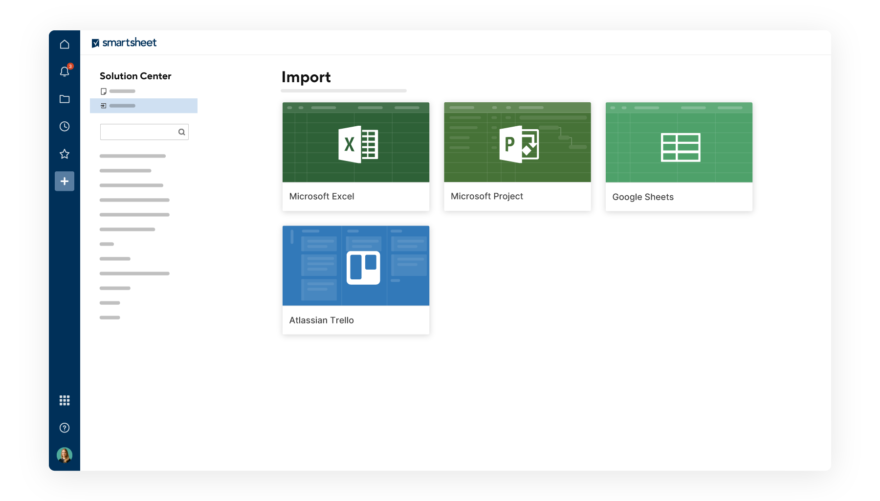 エクセルファイルのインポート