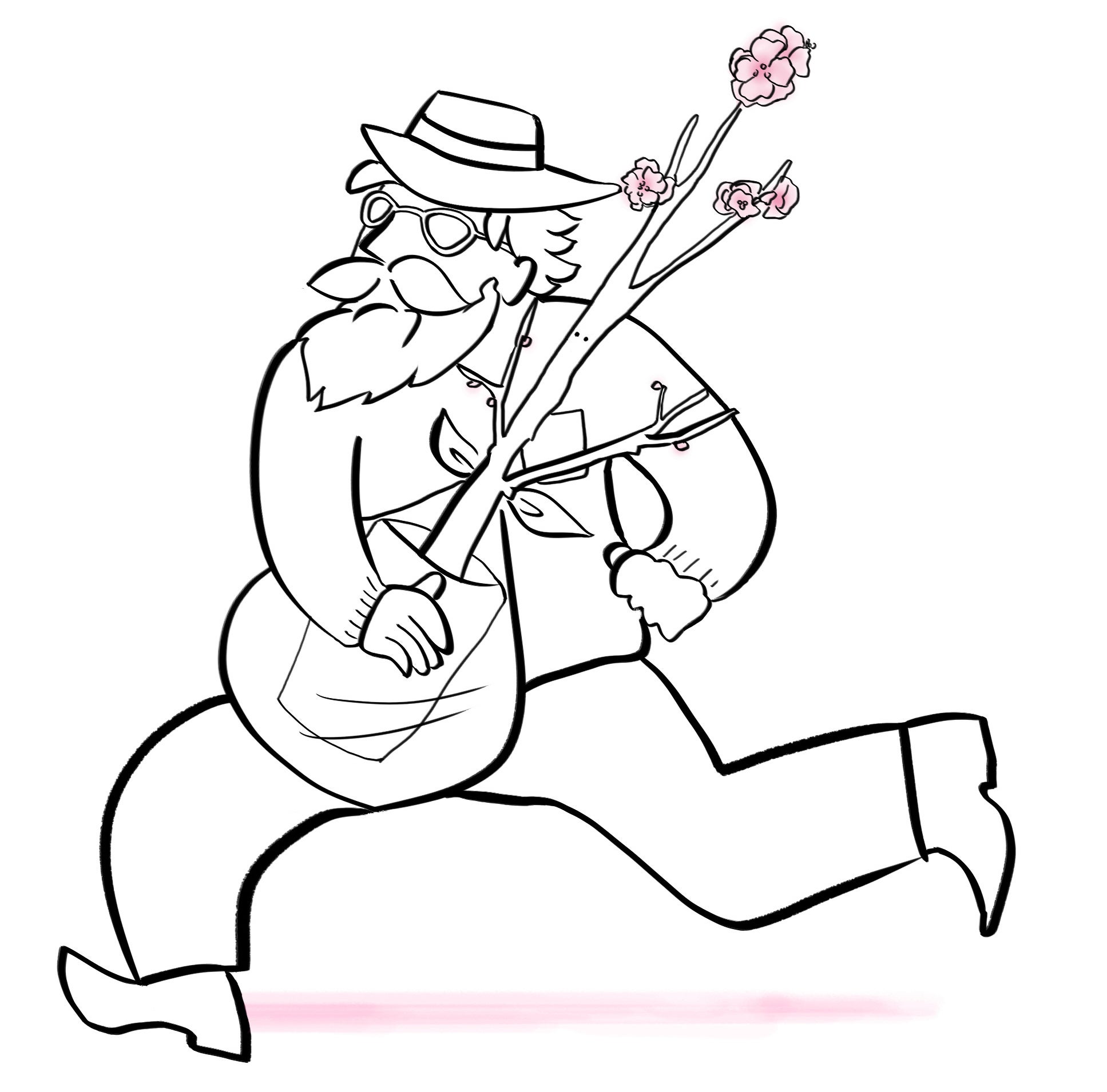 （走るおじいちゃん）