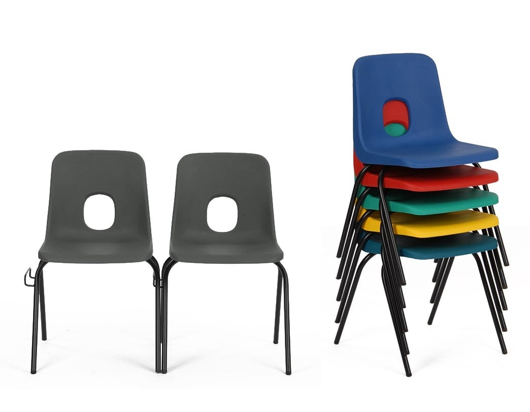 左：リンキング（横連結）時、右：スタッキング時