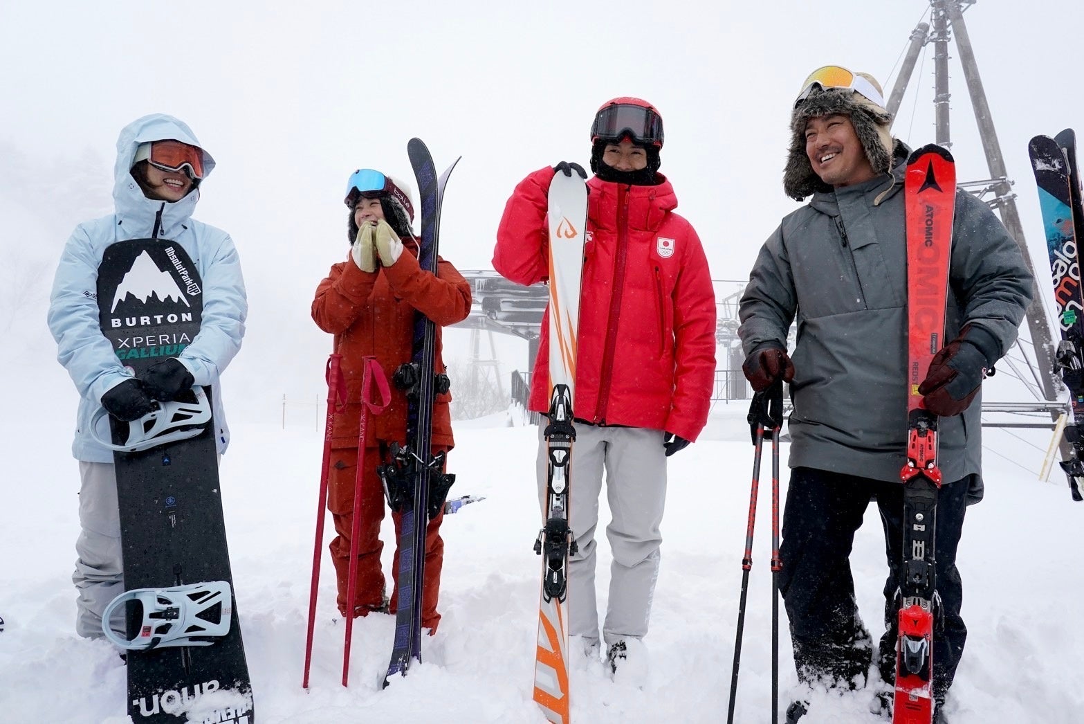 Olympians First Trackの様子