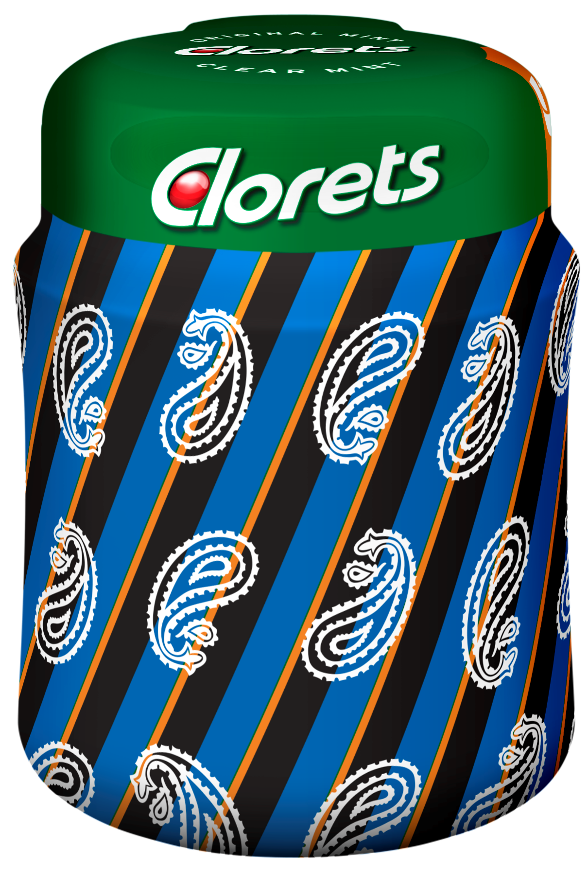 レジメンペイズリー柄