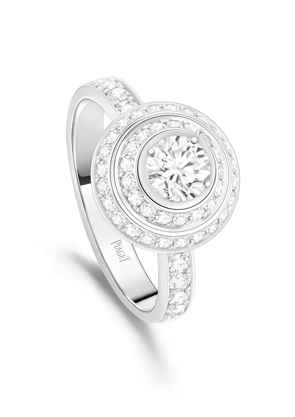 「ポセション」エンゲージメントリング プラチナ、センターダイヤモンド約0.5ct~ ¥1,601,6000~