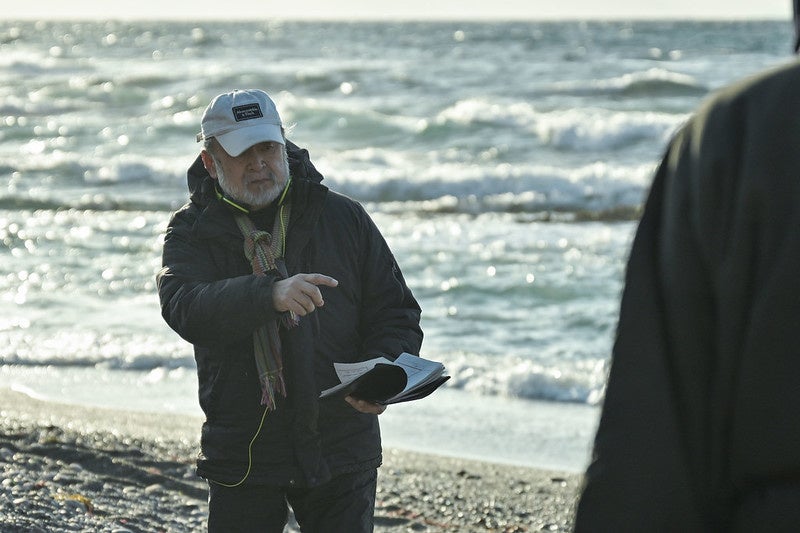 映画「じょっぱりー看護の人花田ミキ」撮影風景
