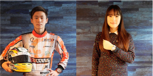 左から迫隆眞選手、松原柊亜選手