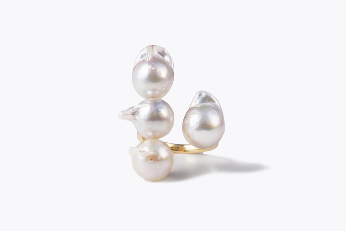 [Unique Akoya Pearl] ヤマシタパール オープンリング ¥69,300 (税込)
