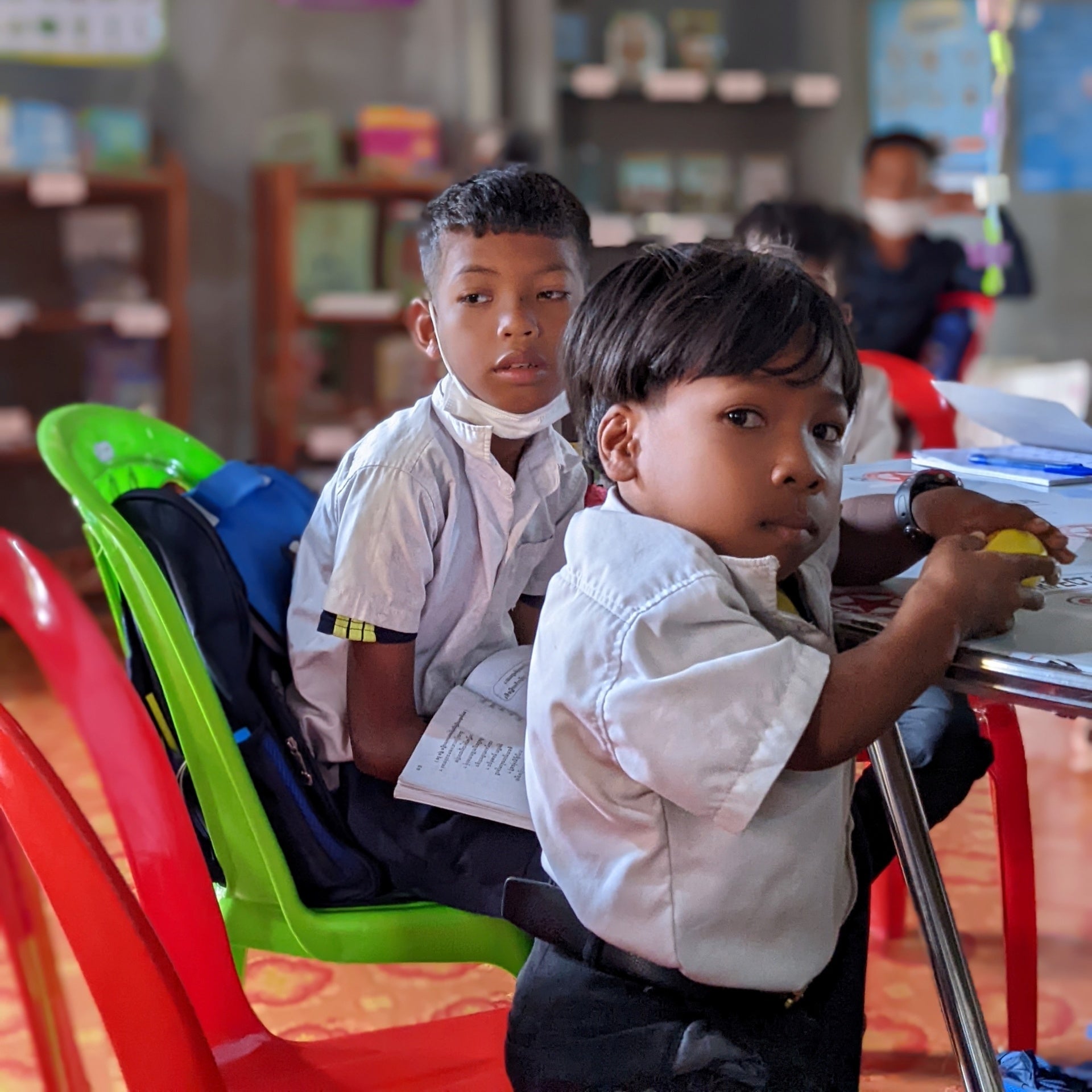 運営支援をしている障害がある子どもたちも楽しめる図書室