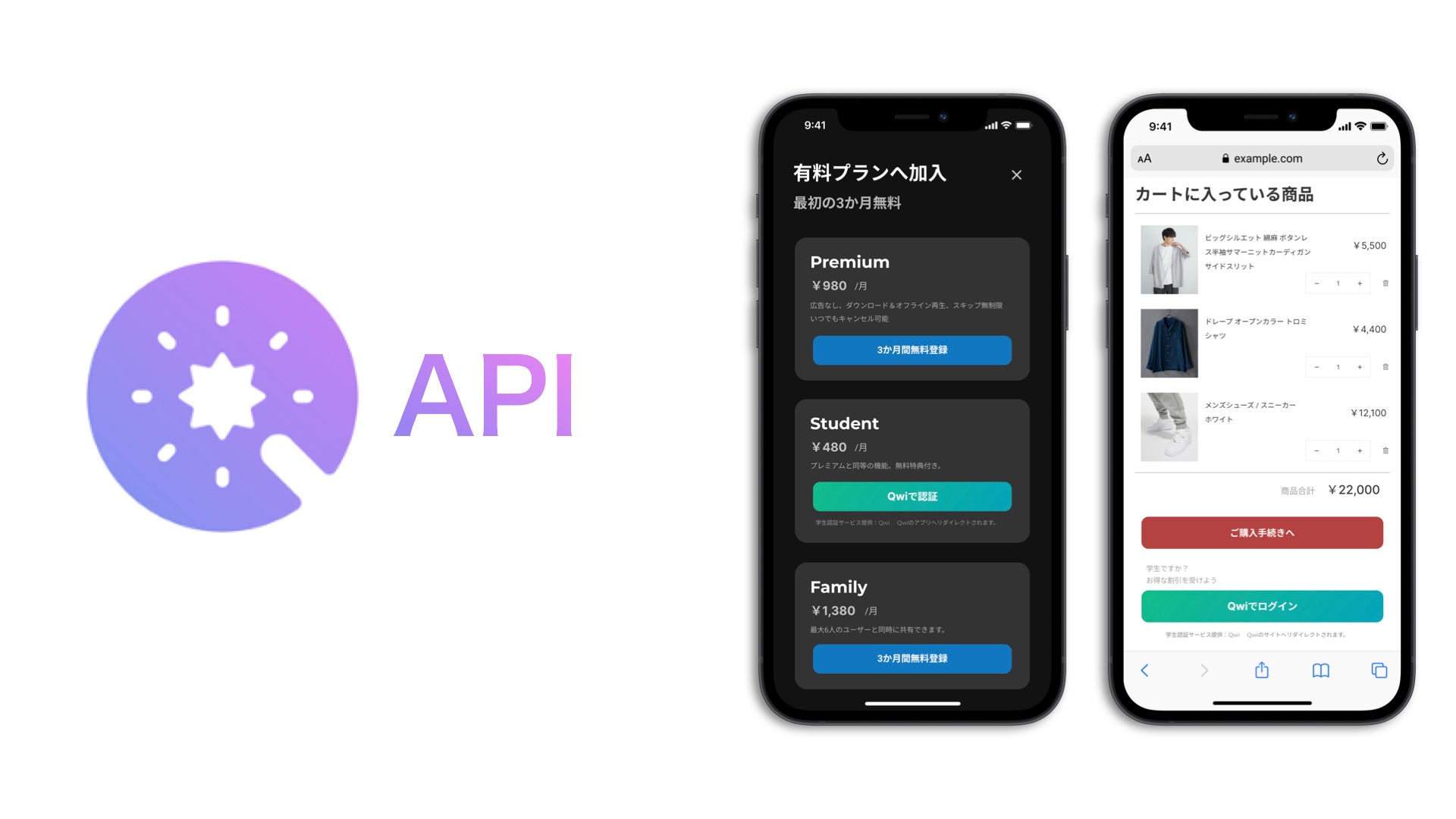 Qwi APIのイメージ