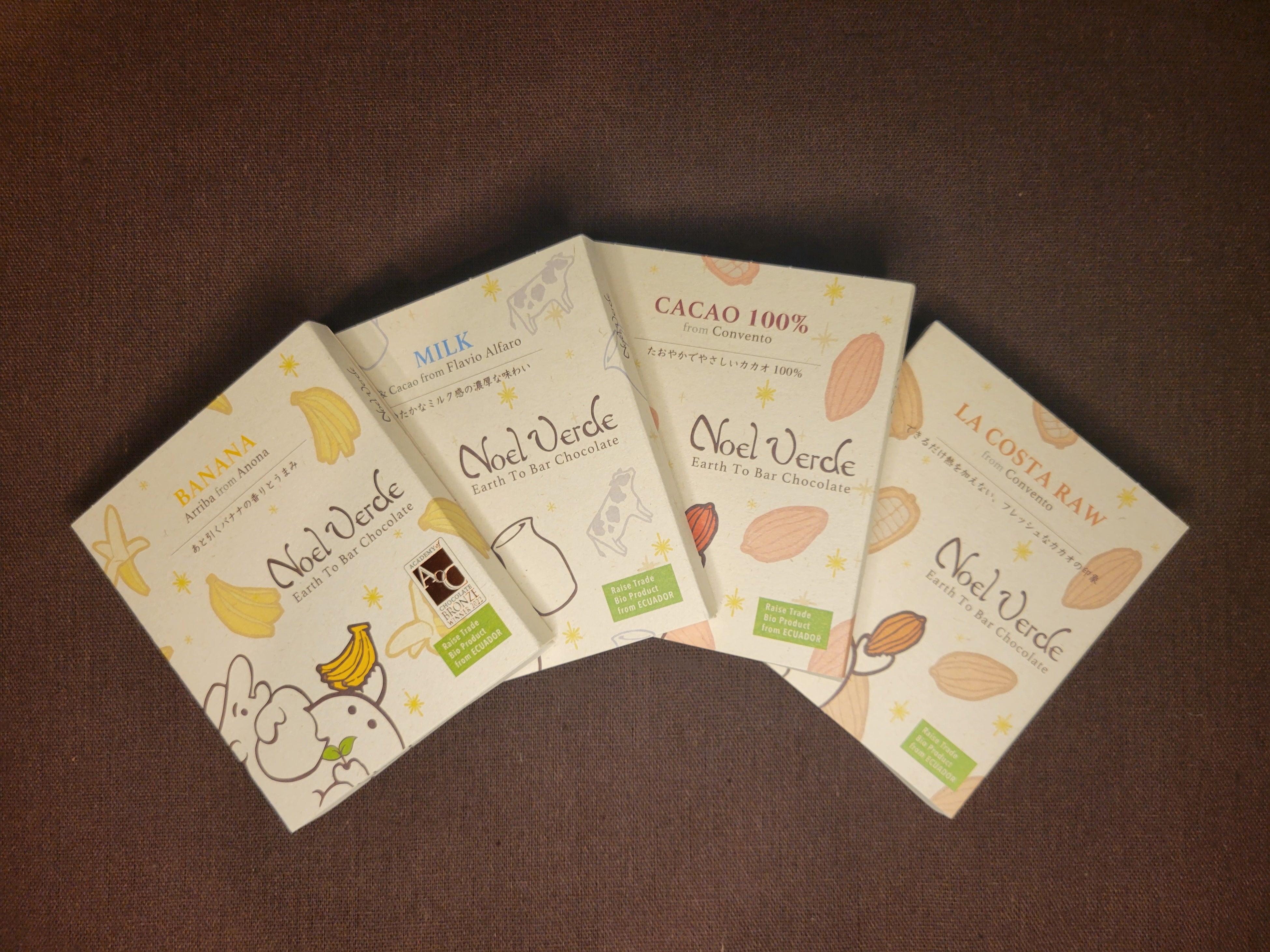 BANANA・MILK・CACAO100％・LA COSTA RAW