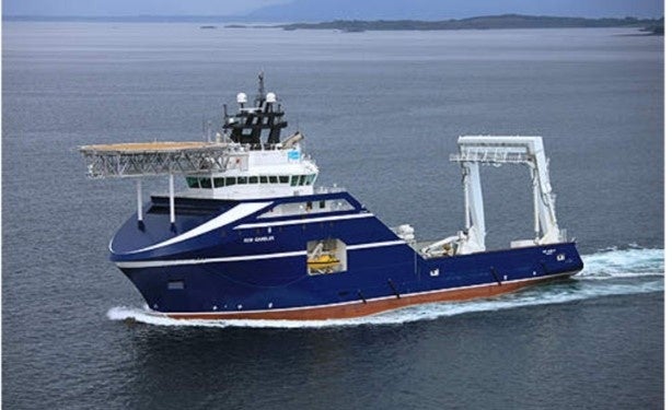 アンカー作業タグ補給支援船