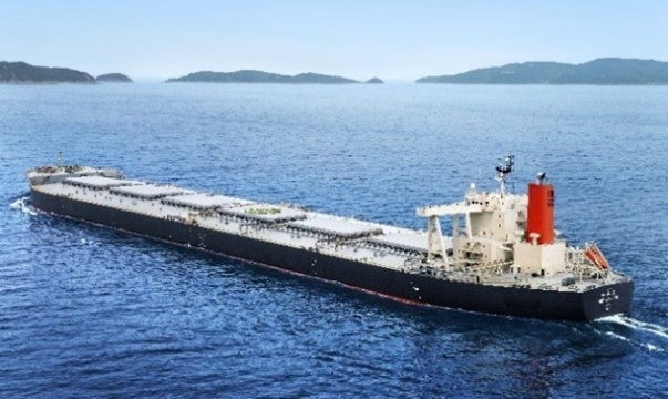 商船三井、鉄鉱石輸送専用船の豪州航路航海におけるCO2排出