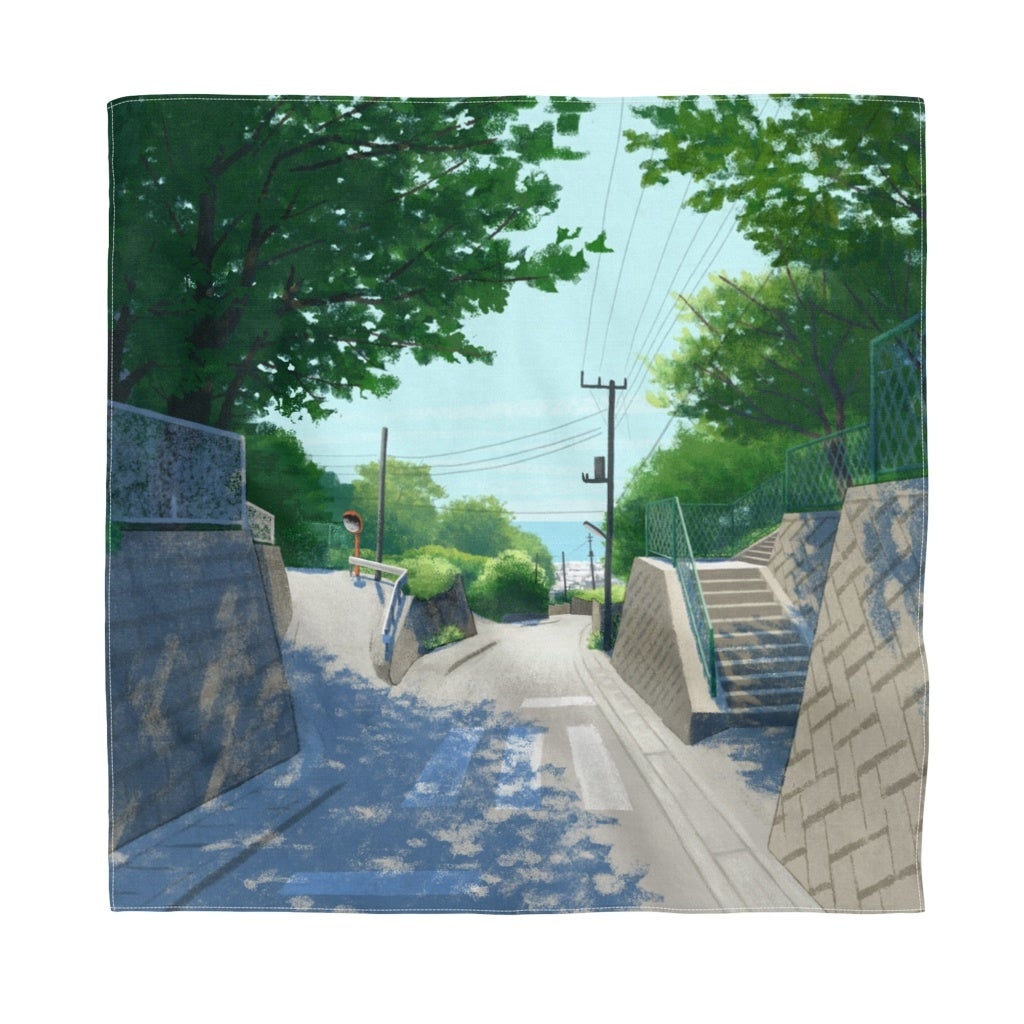 「長井の坂道」バンダナ