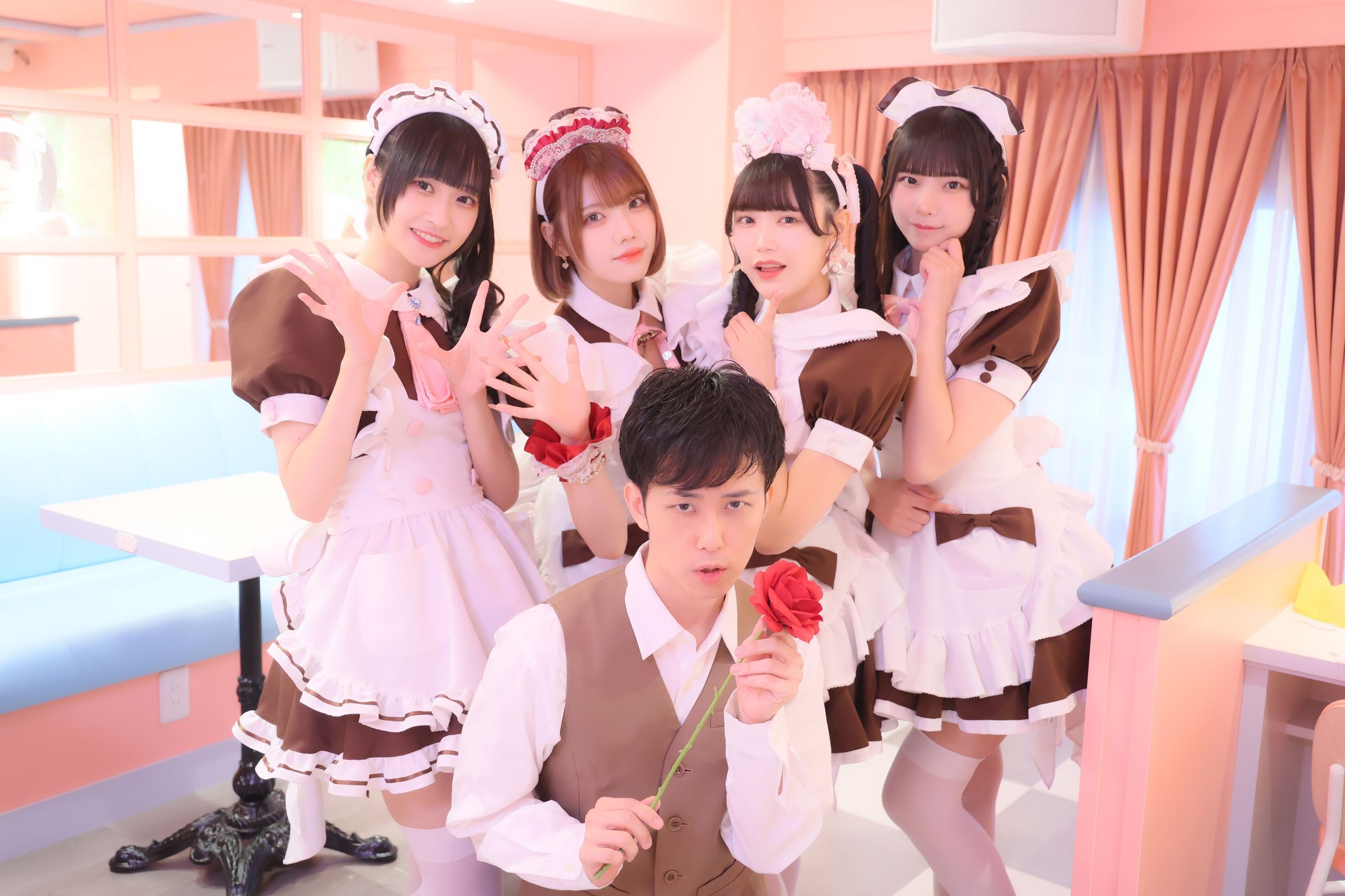 （L→R）こさめ、不二子、ふわる、ゆな