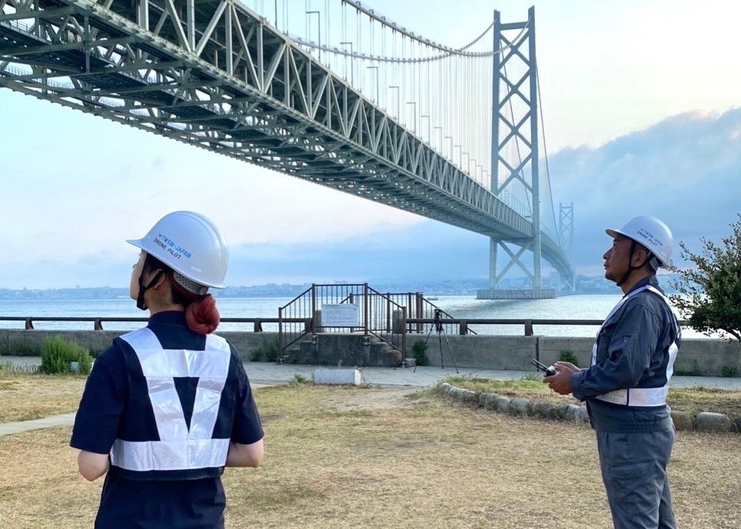 日清紡ホールディングス　ドローンフライトプランナーでの撮影