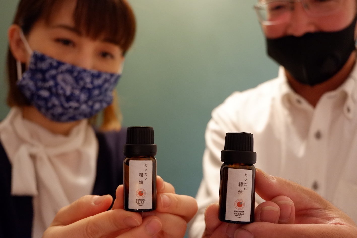 自社で製造するだいだい精油