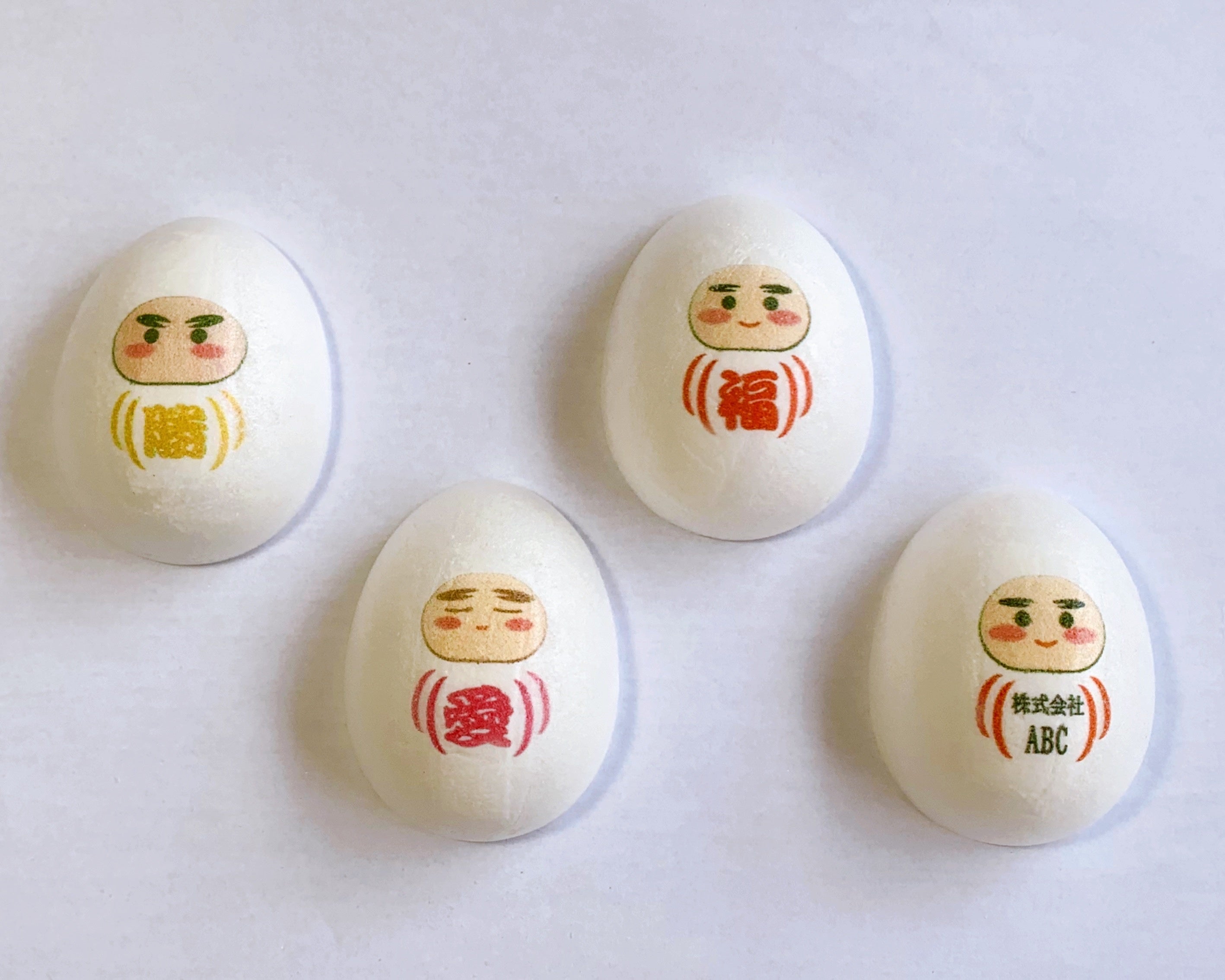 種類は色々。ノベルティ対応も可能。