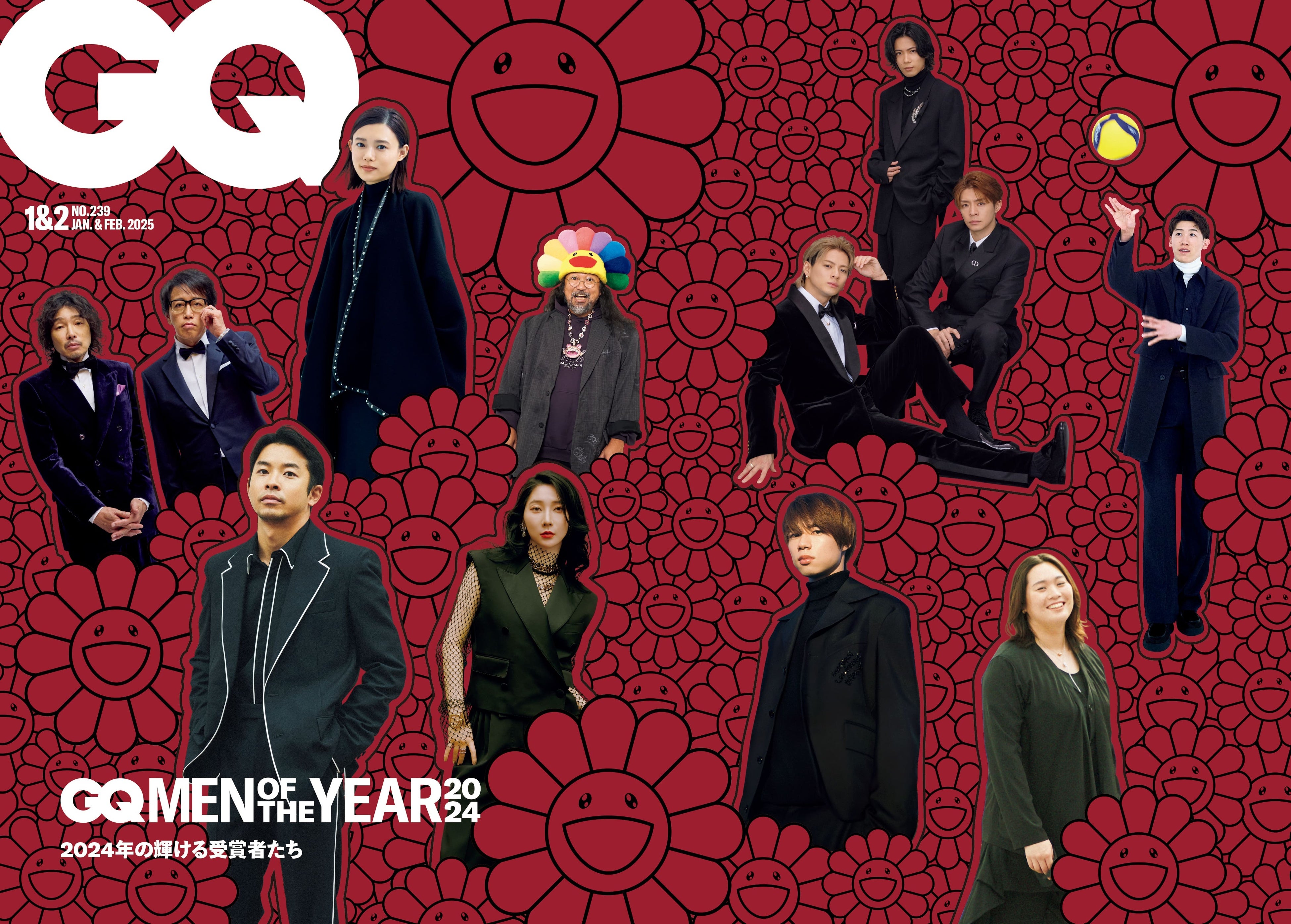 発売前に重版が決定した『GQ JAPAN』1月＆2月合併号は年末の恒例