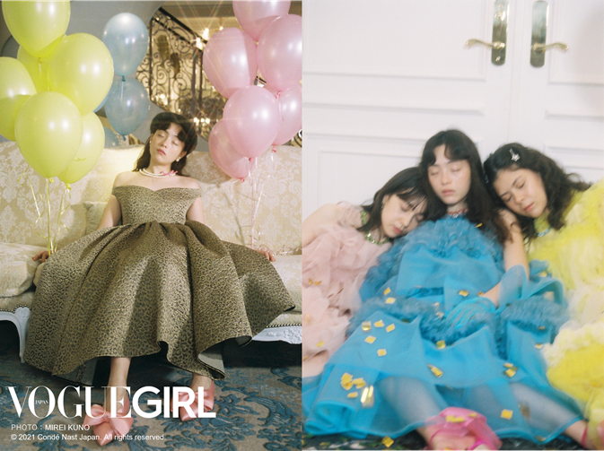 VOGUE GIRL PHOTO：MIREI KUNO © 2021 Condé Nast Japan. All rights reserved.