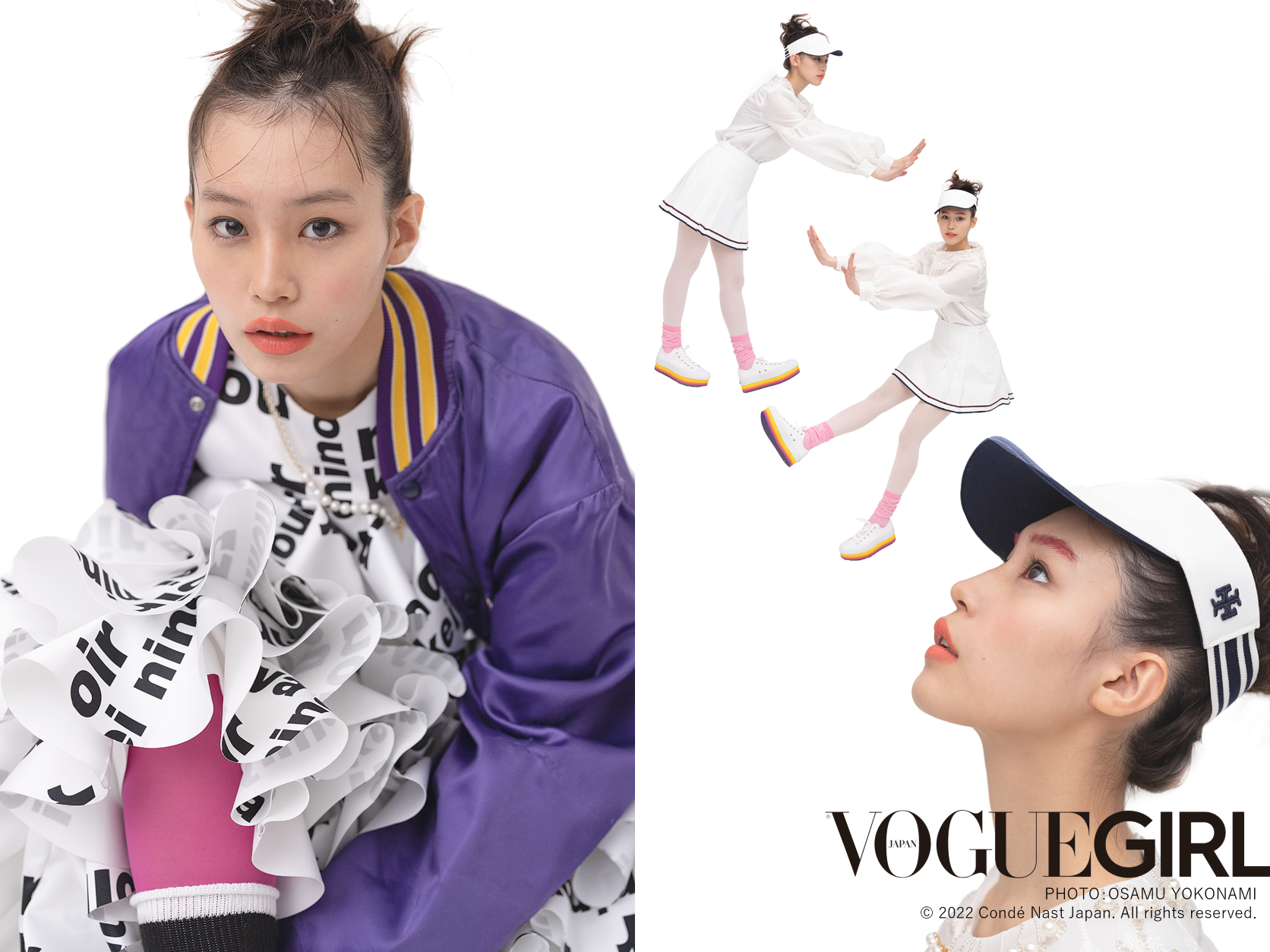 VOGUE GIRL PHOTO：OSAMU YOKONAMI © 2022 Condé Nast Japan. All rights reserved.