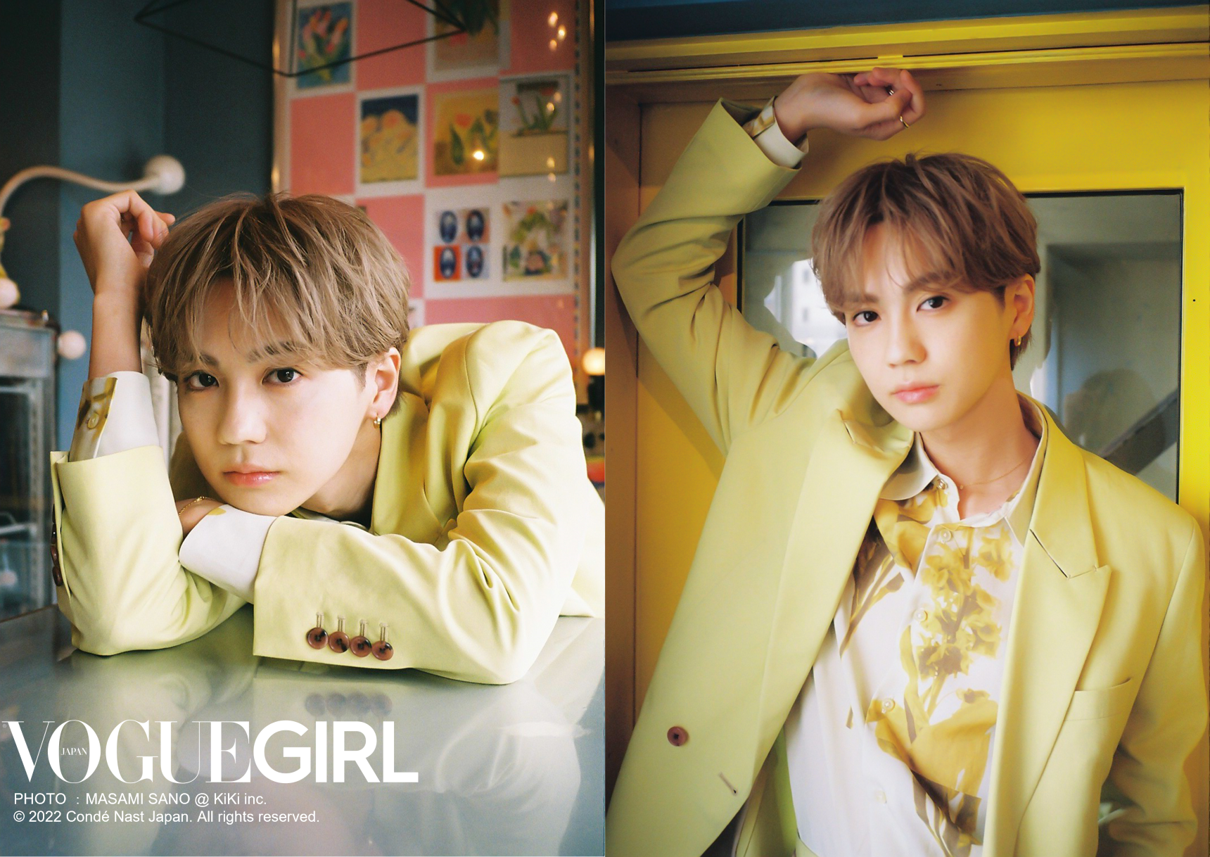 注目の俳優、吉野北人が『VOGUE GIRL』に登場！ 人気連載「BOY