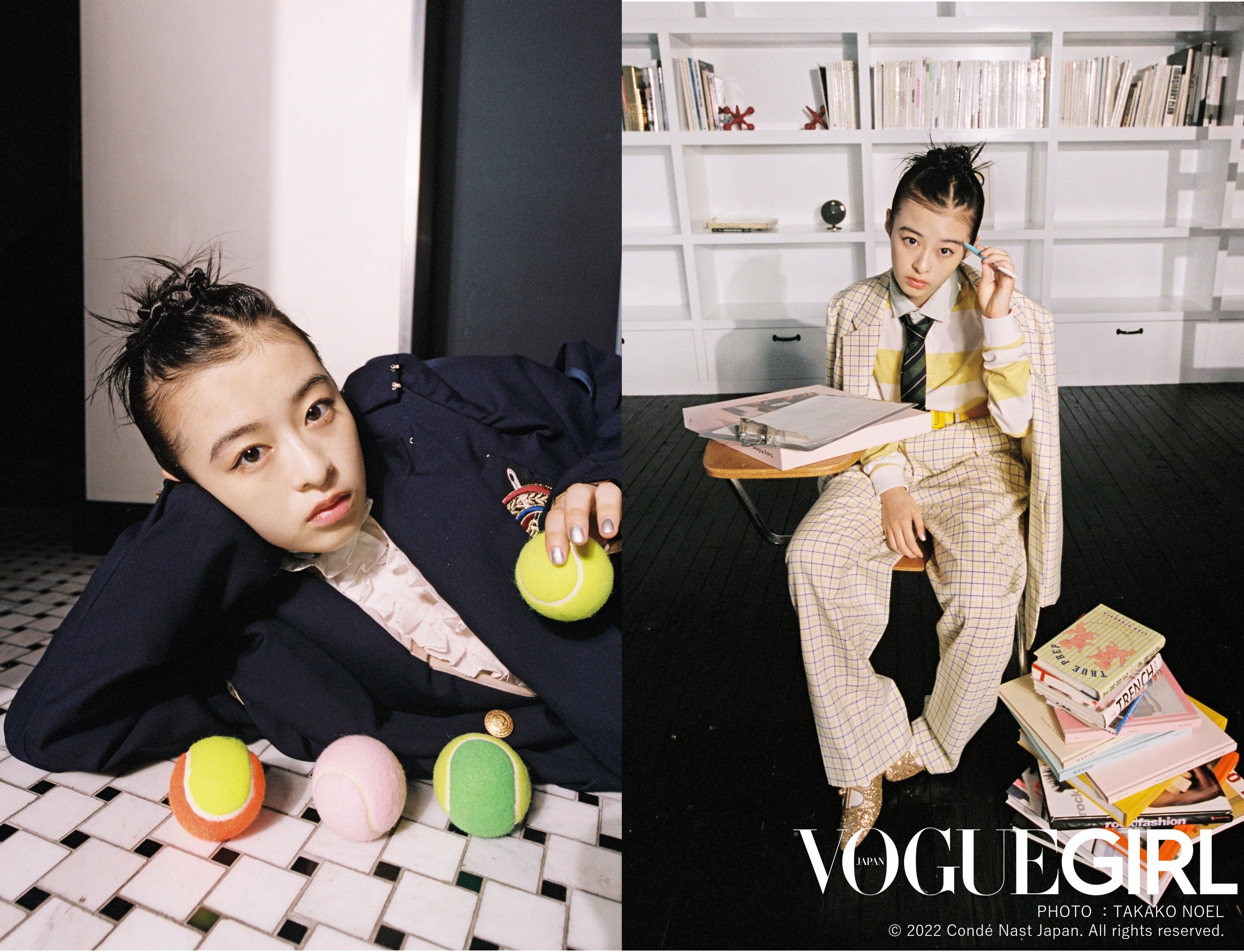 VOGUE GIRL PHOTO：TAKAKO NOEL © 2022 Condé Nast Japan. All rights reserved.