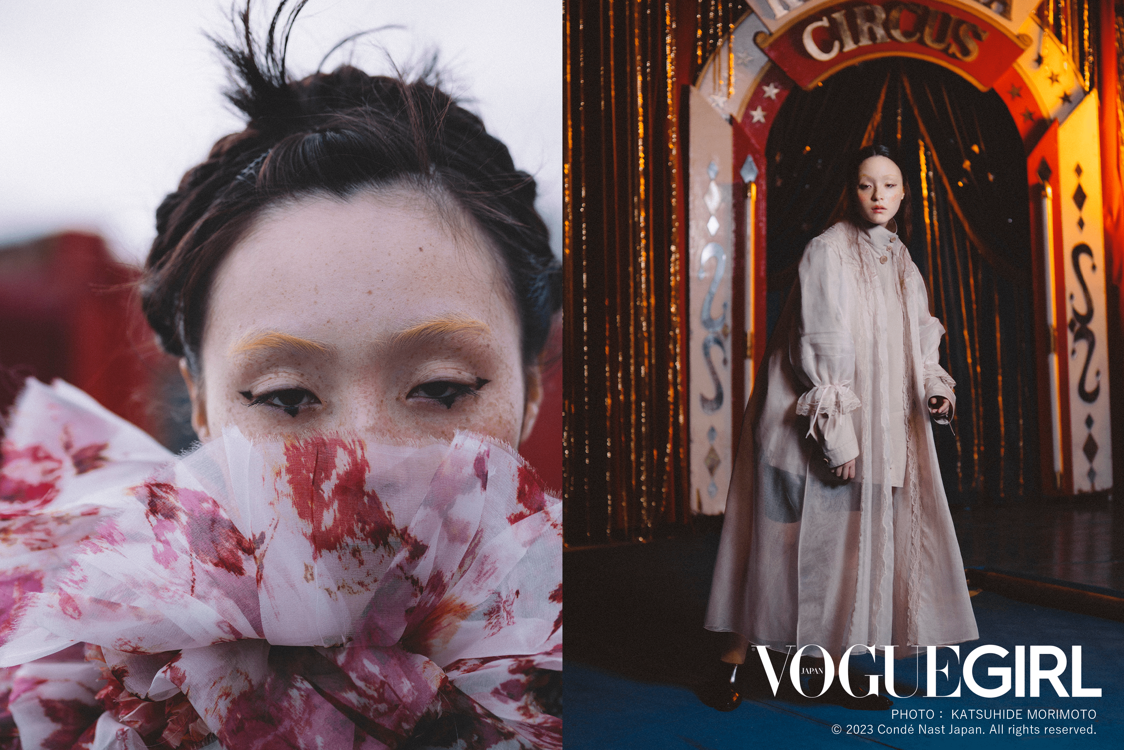 VOGUE GIRL PHOTO：KATSUHIDE MORIMOTO © 2023 Condé Nast Japan. All rights reserved.
