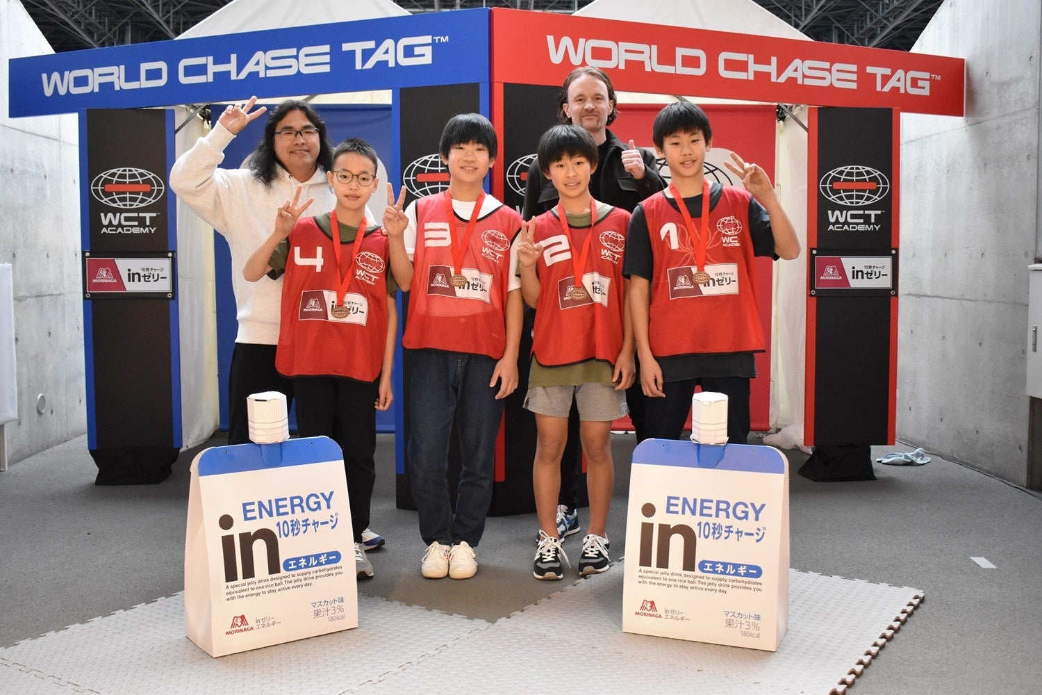 ワールドチェイスタグ創始者が来場!U-9とU-12のチーム戦で1000人の来場者 ワールドチェイスタグ創始者が来場!U-9とU-12のチーム戦で1000人の来場者
