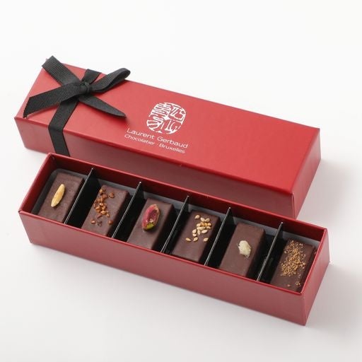 プラリネアソート6個⼊ ¥2,808円（税込）