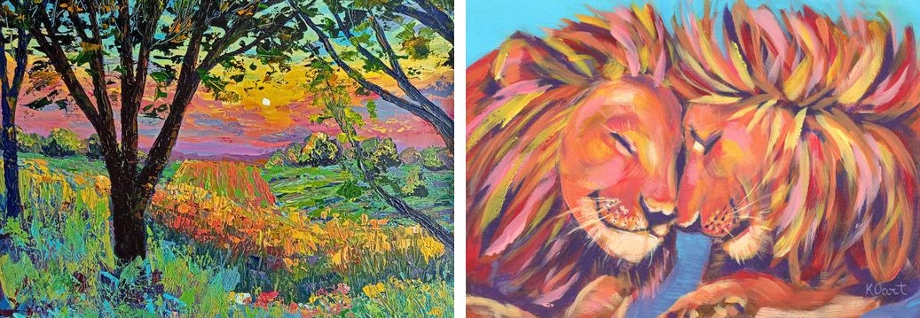 Cycle（左）、Love and lions（右）