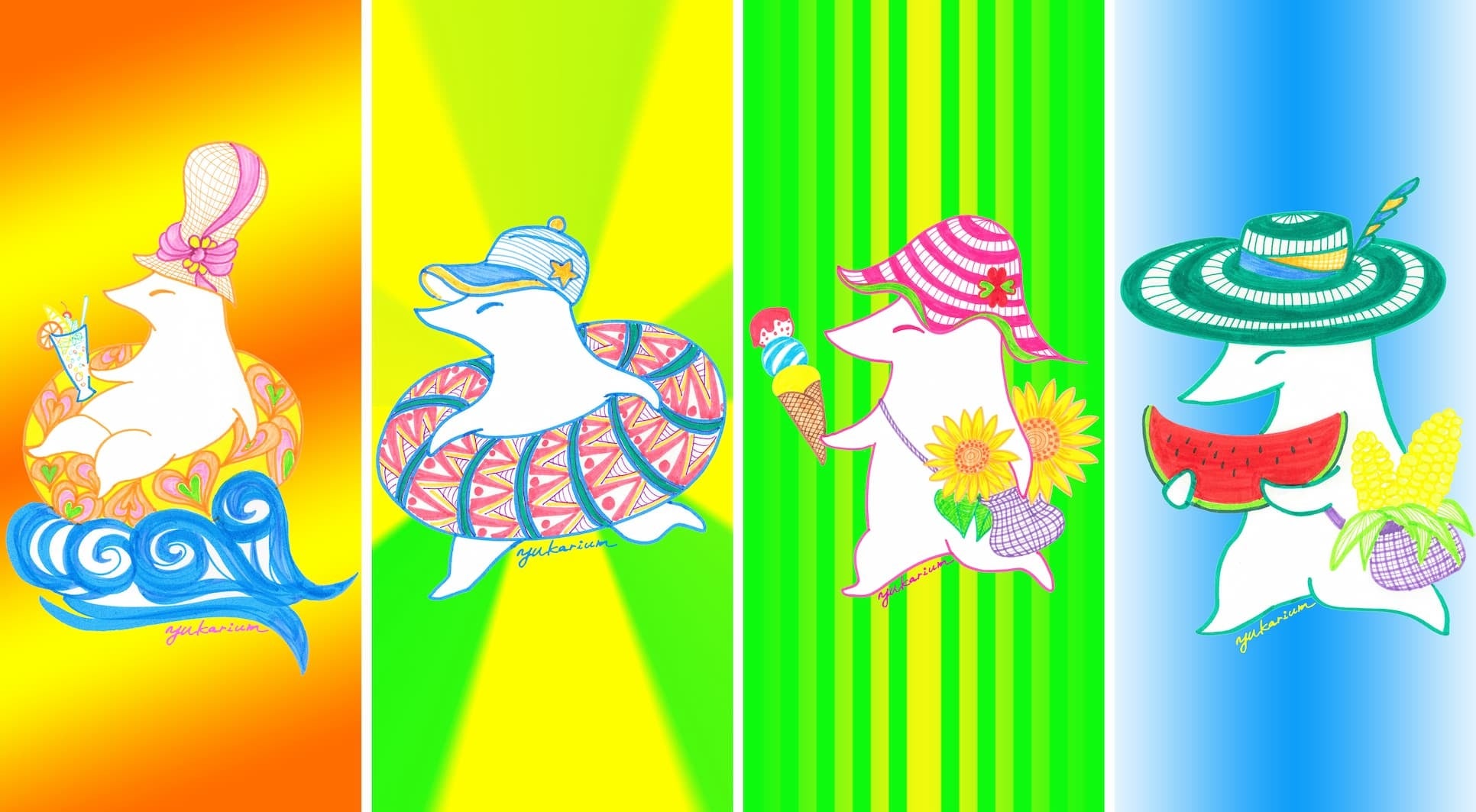 “HANDY SEIREI vol.1”2023 Summer　4作品