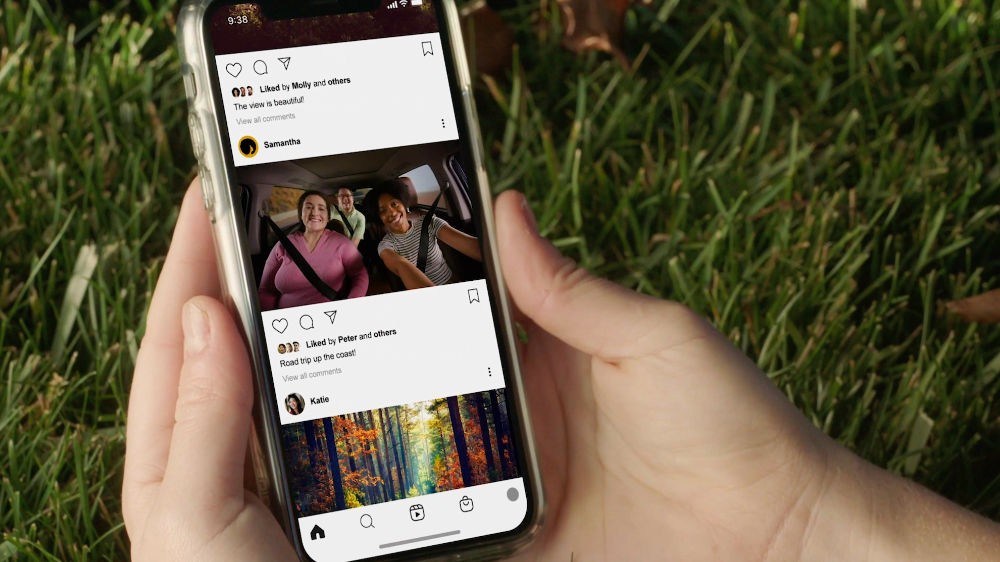 セルフィーのスマホ転送