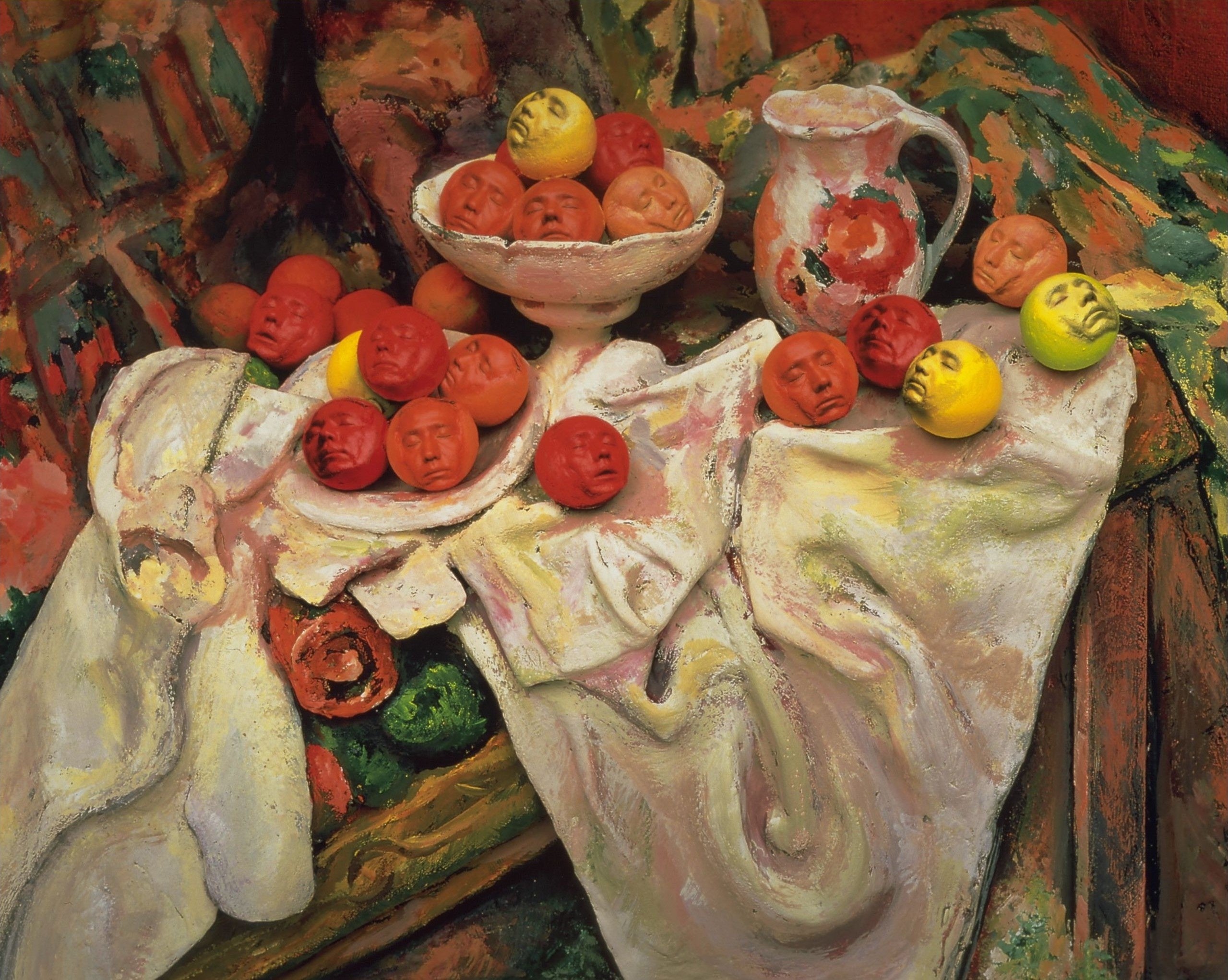 森村泰昌《批評とその愛人(4)》1989年 ©Yasumasa Morimura