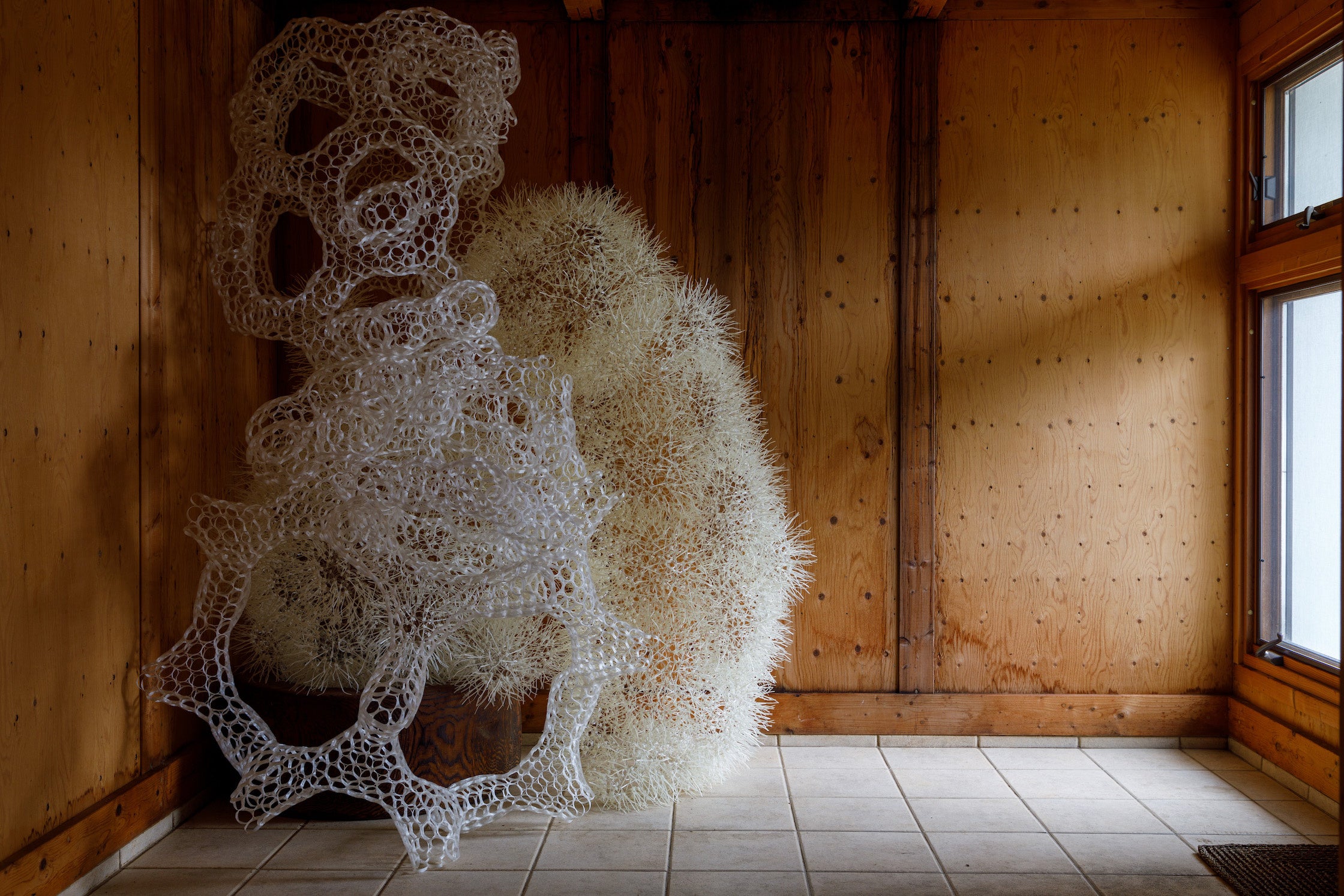 平田の自宅に置かれた作品 撮影：飯貝拓司