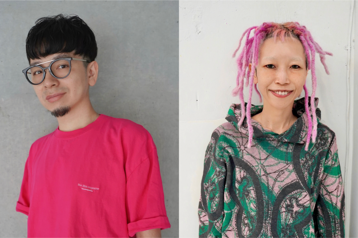 LECO代表の内田氏とQUQU代表の浦氏