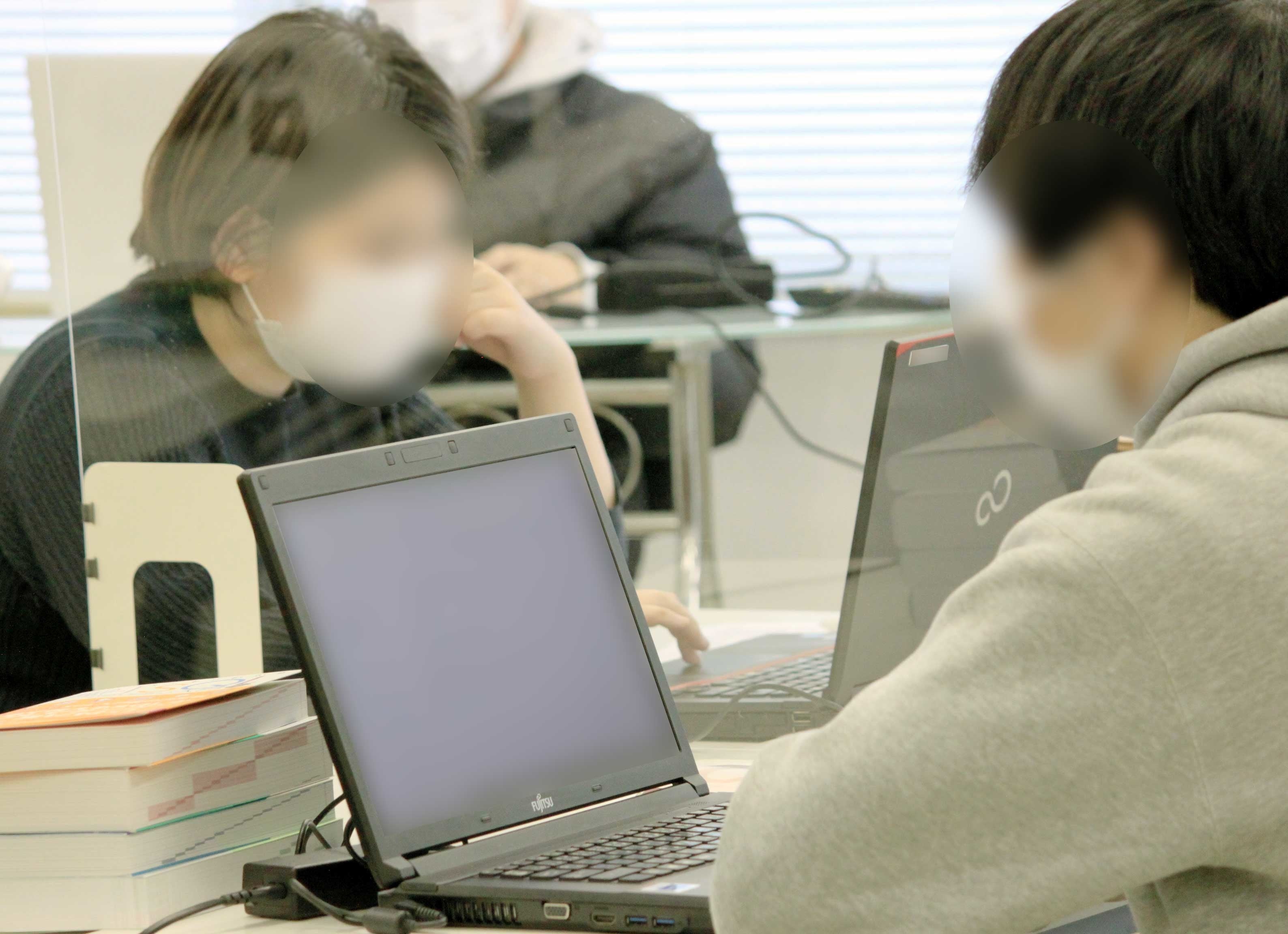 ※参考画像は、前期Java・Pythonプログラミング科のものです。