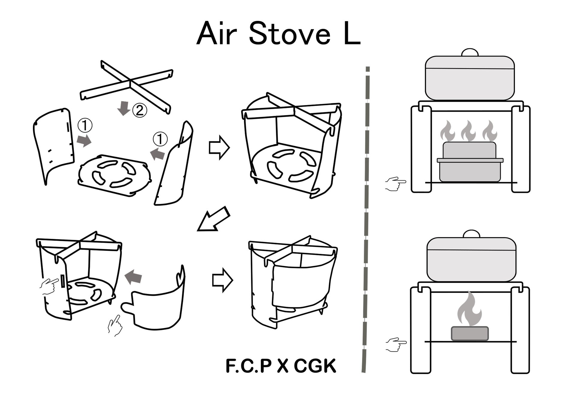 キャンプ系youtuberfuku Cgk共同開発商品 Air Stove Lを発売 株式会社エイチ アイ デーのプレスリリース キャンプ系youtuberfuku Cgk共同開発商品 Air Stove Lを発売 株式会社エイチ アイ デーのプレスリリース