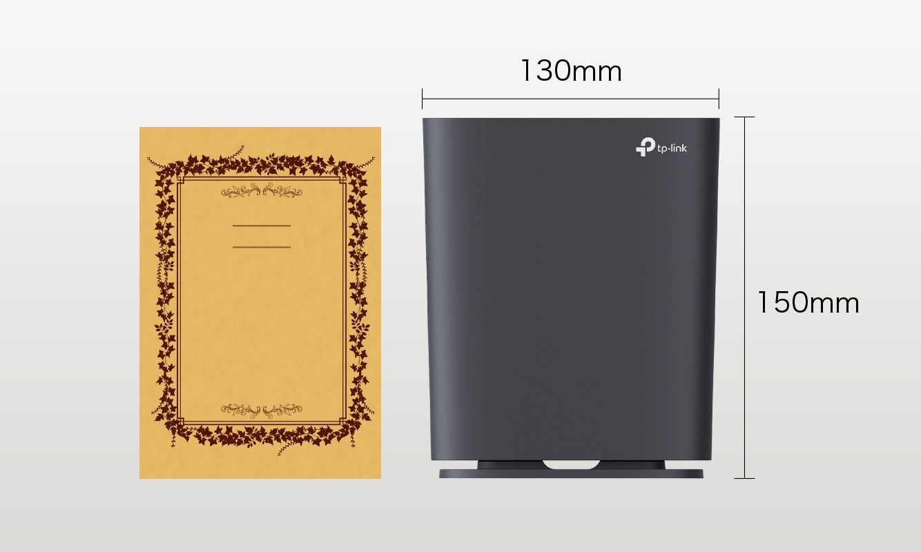 Reference: Size comparison with paperback books