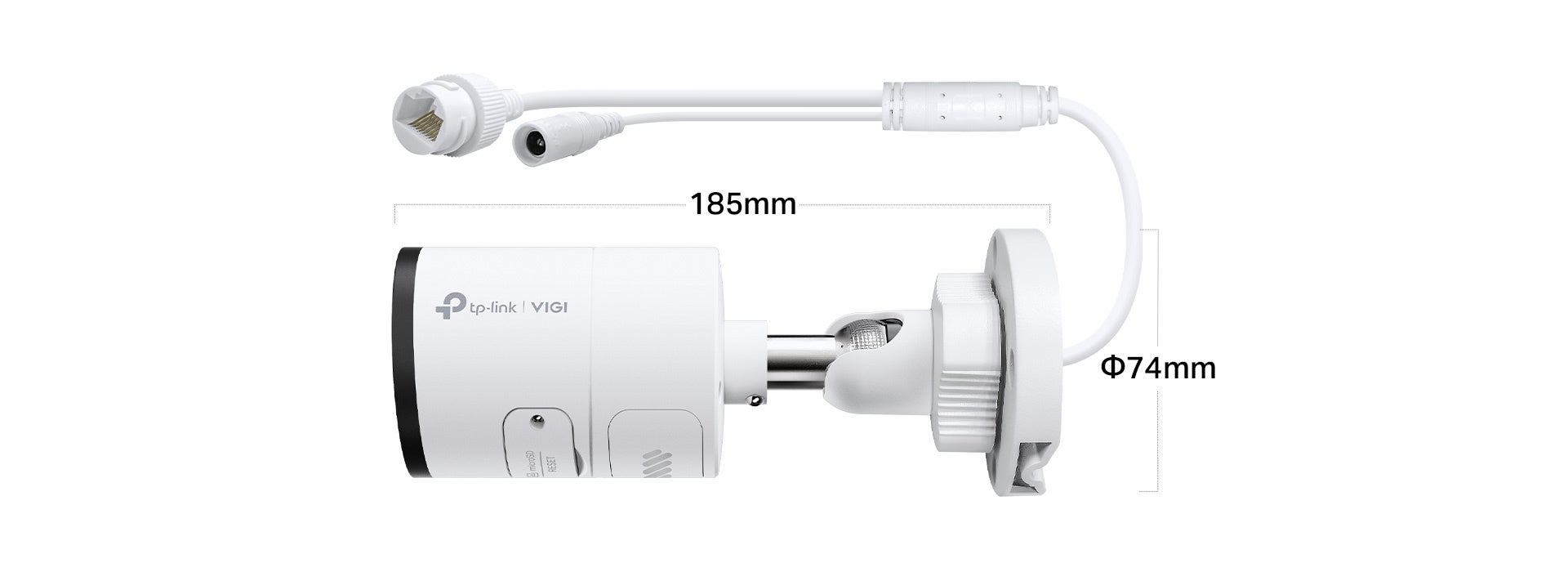 金属筐体モデル続々登場》4K対応ネットワークカメラ「VIGI C385