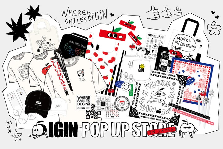 BTS・JINがアンバサダーを務める「IGIN」、日本で初のポップアップ BTS・JINがアンバサダーを務める「IGIN」、日本で初のポップアップ