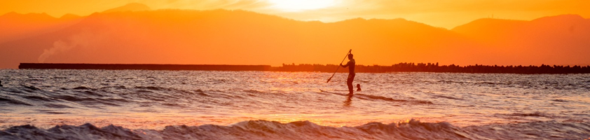 浜厚真パドルサーフィン