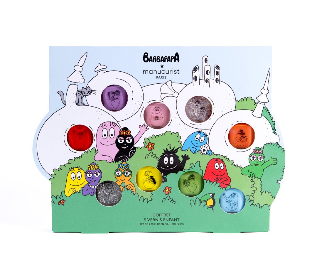 バーバパパファミリーコフレ 9本入り 各色8ml  ¥15,730(税込)