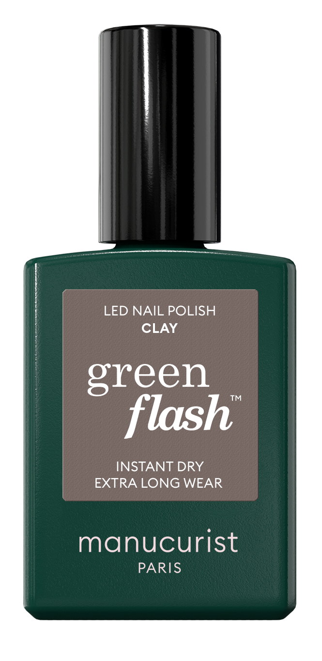 グリーンフラッシュ ネイルラッカー クレイ&nbsp; 各15mL ¥4,290（税込）