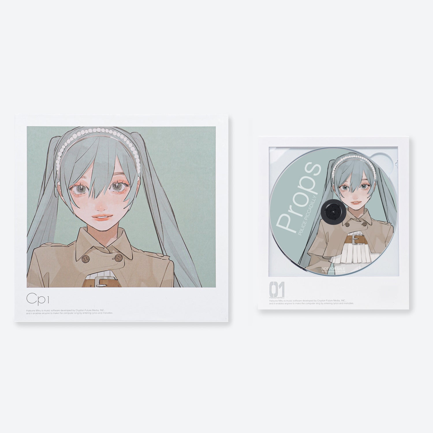 CP1 CDプレーヤー　初音ミクモデル 93335-10-