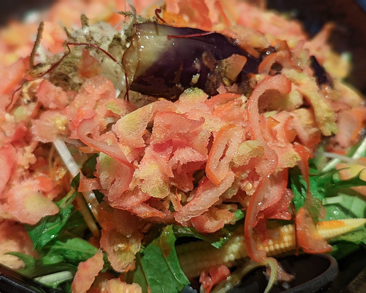 まるごとトマトのかき氷